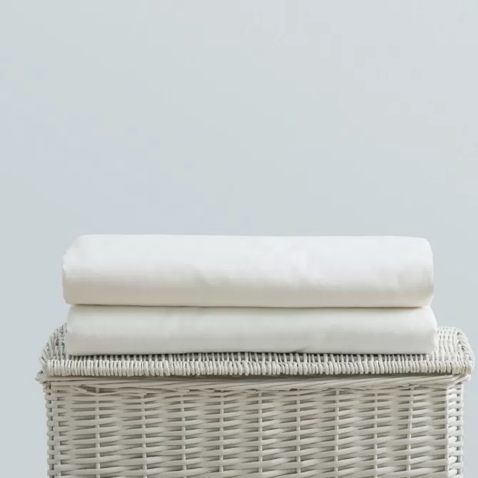 Seide Füllung Bettdecke Mit Baumwolle Hülle Weiß Waschbar